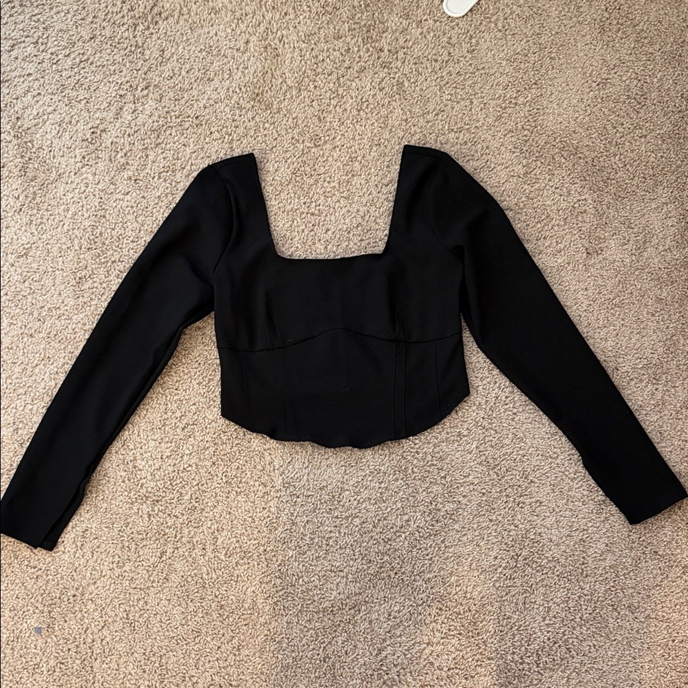 Abercrombie Black Long sleeve